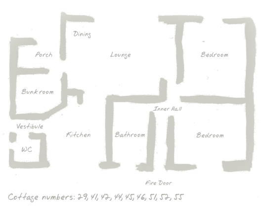 Two bedroom plus bunk-room